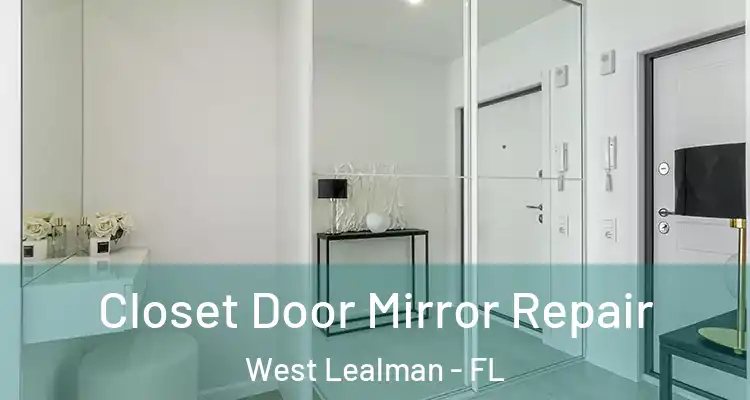  Closet Door Mirror Repair West Lealman - FL