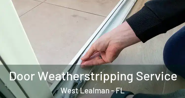  Door Weatherstripping Service West Lealman - FL