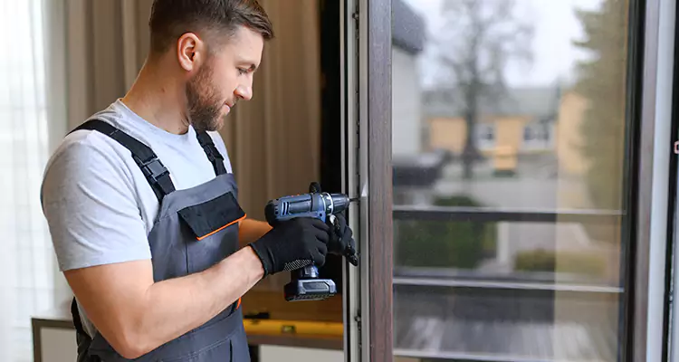 Sliding Screen Door Handle Repair in West Lealman, FL