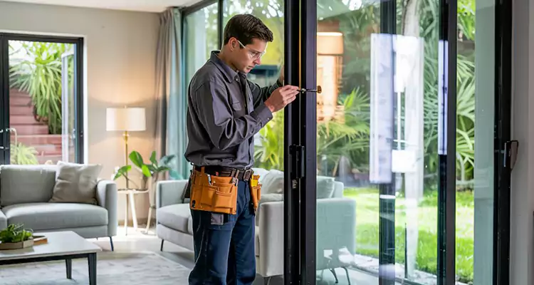Sliding Door Jamb Lock Repair in West Lealman, FL