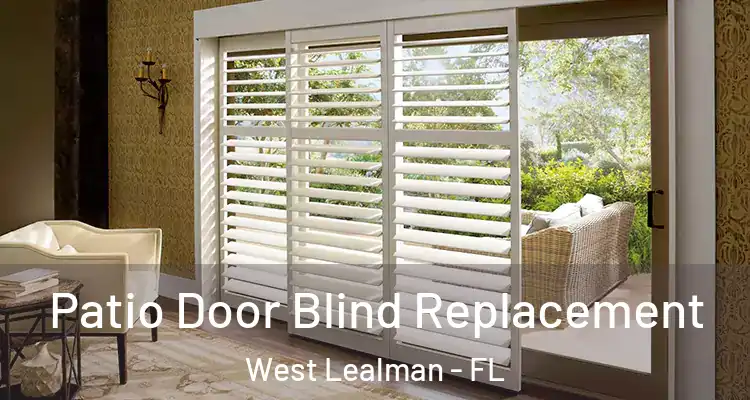  Patio Door Blind Replacement West Lealman - FL