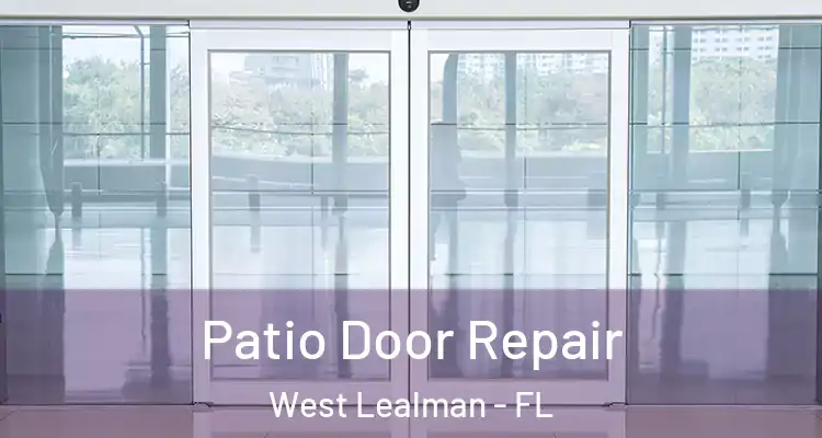  Patio Door Repair West Lealman - FL