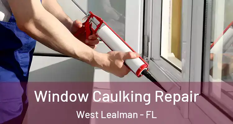  Window Caulking Repair West Lealman - FL